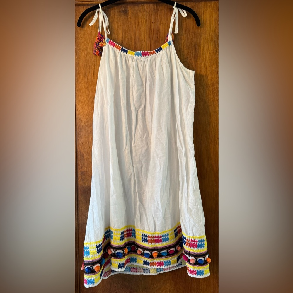 Christophe Sauvat Cotton Summer Dress- Size Small